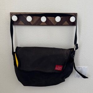 Manhattan Portage Waxed Canvas Messenger Bag, XL Size